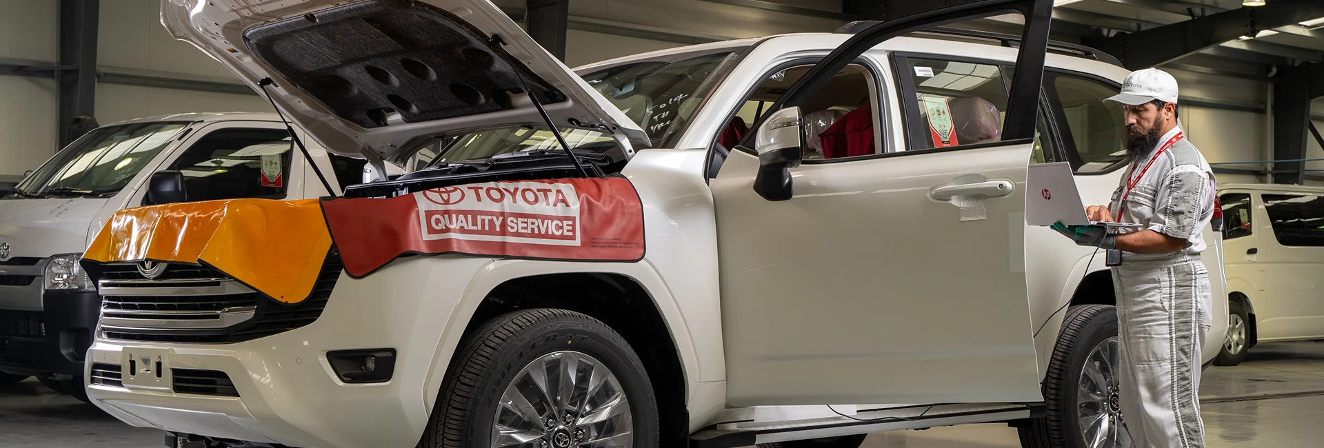 Sarab Toyota service centre