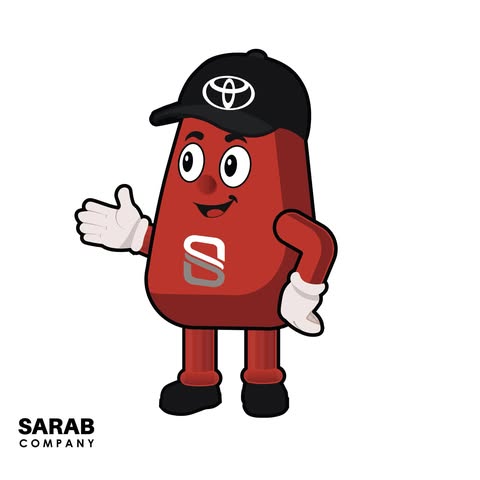 Sarab Customer Happens mascot
